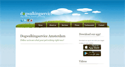Desktop Screenshot of dogwalkingservice.nl